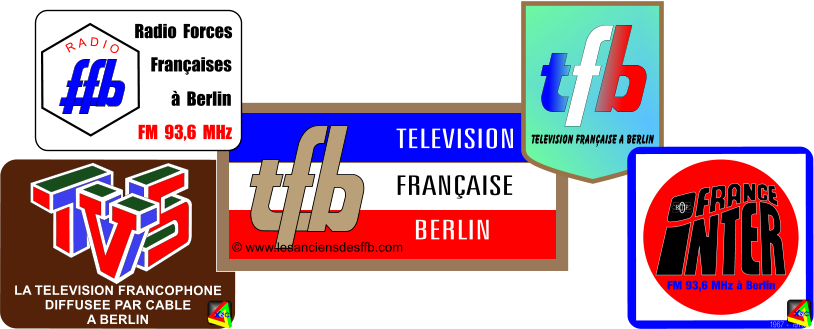 LA TELEVISION FRANCOPHONE DIFFUSEE PAR CABLE A BERLIN TELEVISION FRANAISE BERLIN  www.lesanciensdesffb.com TELEVISION FRANAISE A BERLIN FM 93,6 MHz  Berlin 1967 - 1975 Radio  Forces Franaises   Berlin FM  93,6  MHz R A D I O