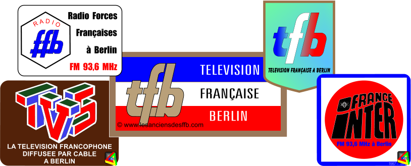 LA TELEVISION FRANCOPHONE DIFFUSEE PAR CABLE A BERLIN TELEVISION FRAN�AISE BERLIN � www.lesanciensdesffb.com TELEVISION FRAN�AISE A BERLIN FM 93,6 MHz � Berlin 1967 - 1975 Radio  Forces Fran�aises �  Berlin FM  93,6  MHz R A D I O